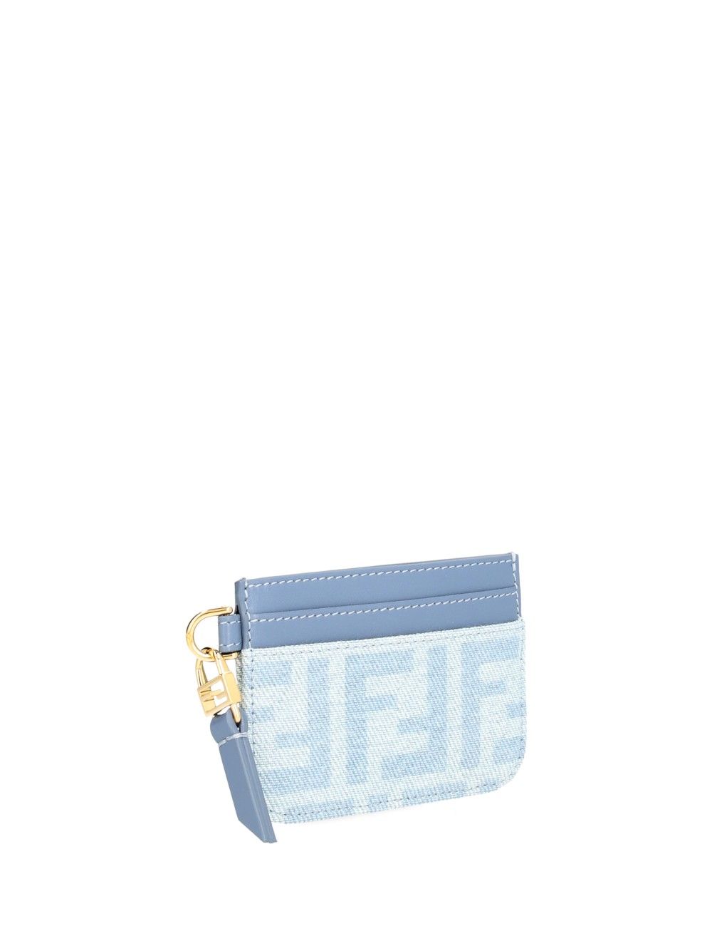 Fendi Baguette Card Holder Wallets - Light blue | 1c75bb0df2eaec78a788a0e9531c5dc574b587ba