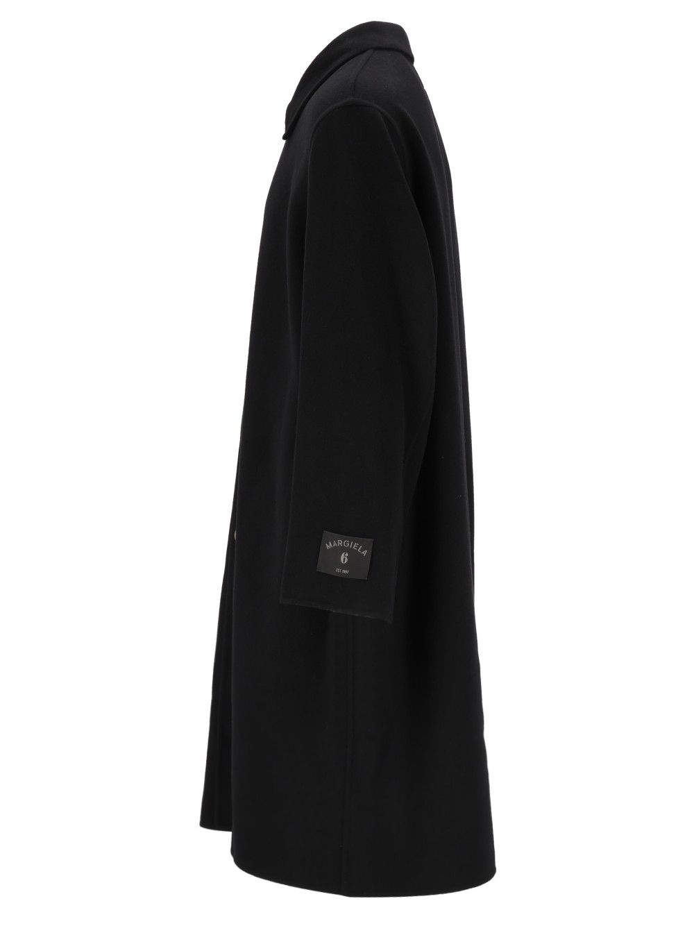 Mm6 Maison Margiela Double-Faced Coat Coats - Black | 17003c33ec192f1cef6b50d46b8e89717813f622