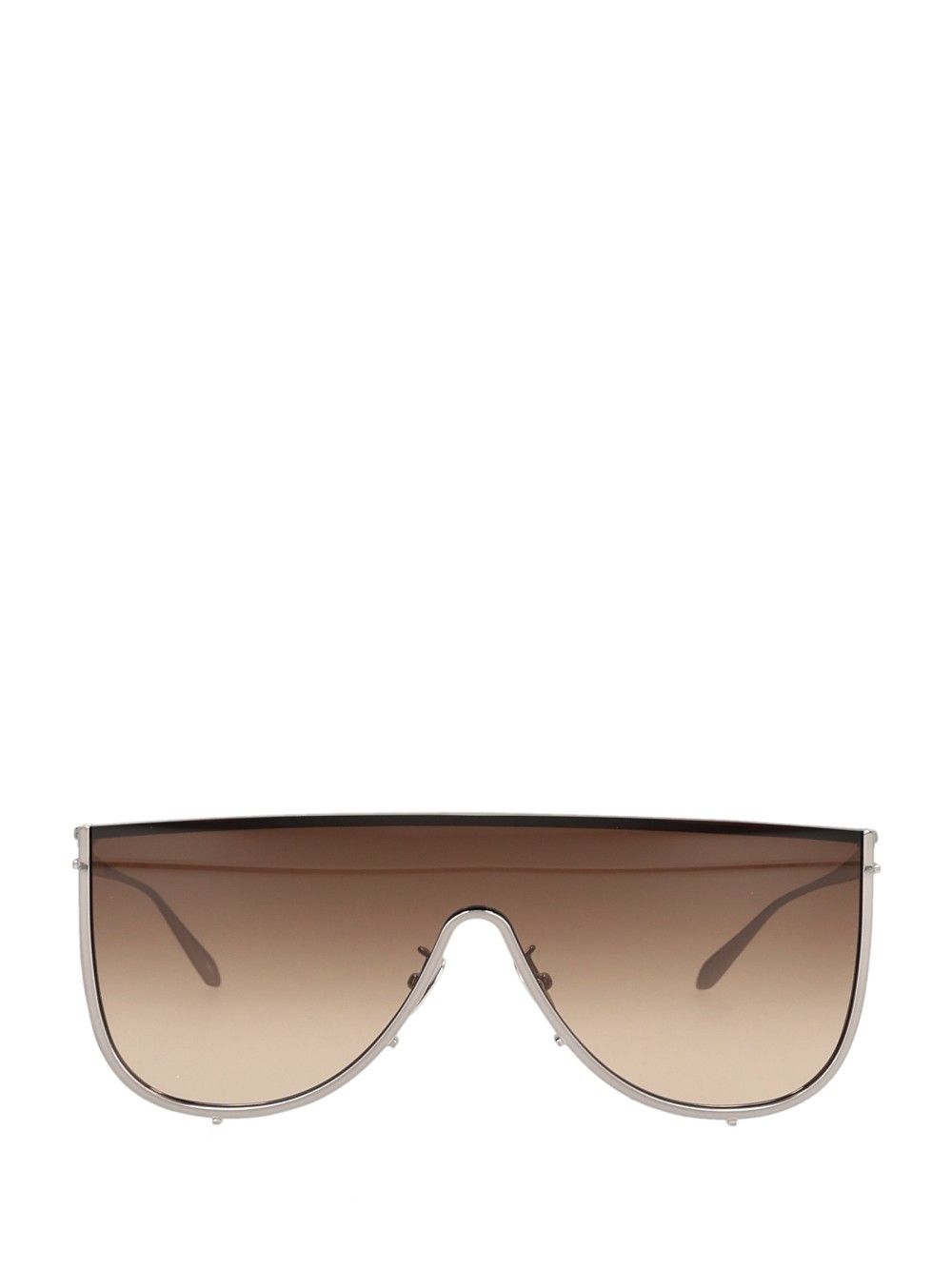 AlaÏA Shield Sun Metal Glasses - Brown | c1830544e256135e00aa3143556e4b978d9a3985