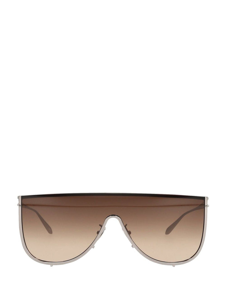 AlaÏA Shield Sun Metal Glasses - Brown | c1830544e256135e00aa3143556e4b978d9a3985
