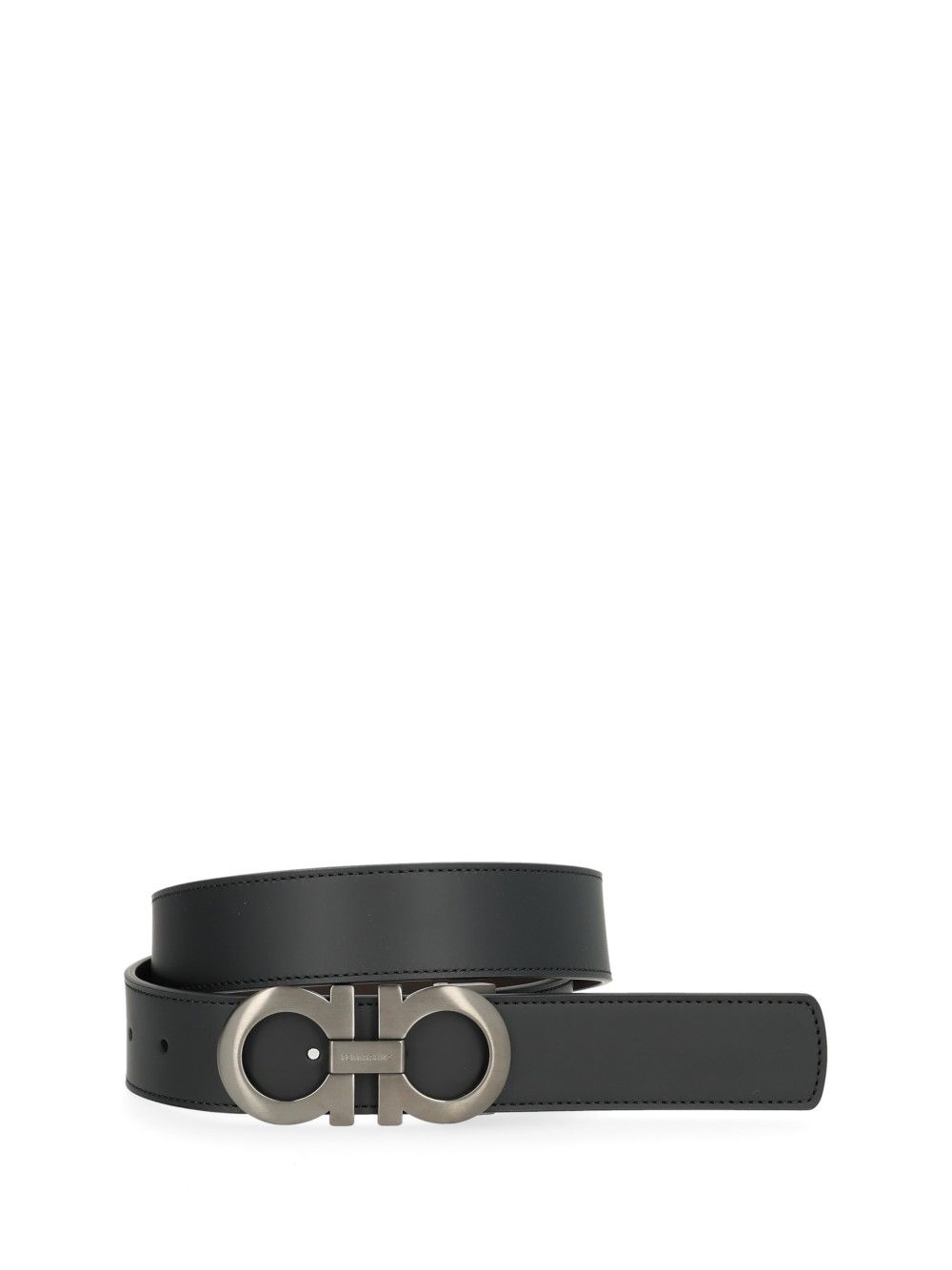 Ferragamo Double Adjustable Mgrop Mustang   Sp. Nero/Hicko Belts - Multicolor | 3ccf82bc29645392ed010c4f902bed122bf8097f