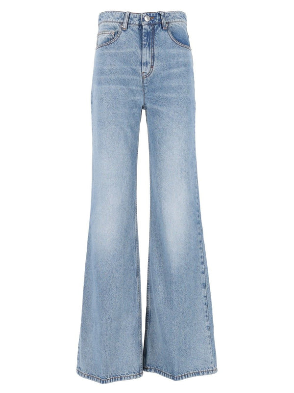 Flare Fit Jeans Blue