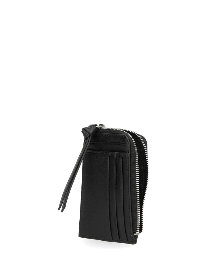 Vivienne Westwood Zip Card Holder Small leather goods - Black | d5a5346d16fd340197dfc64892740fb614156616