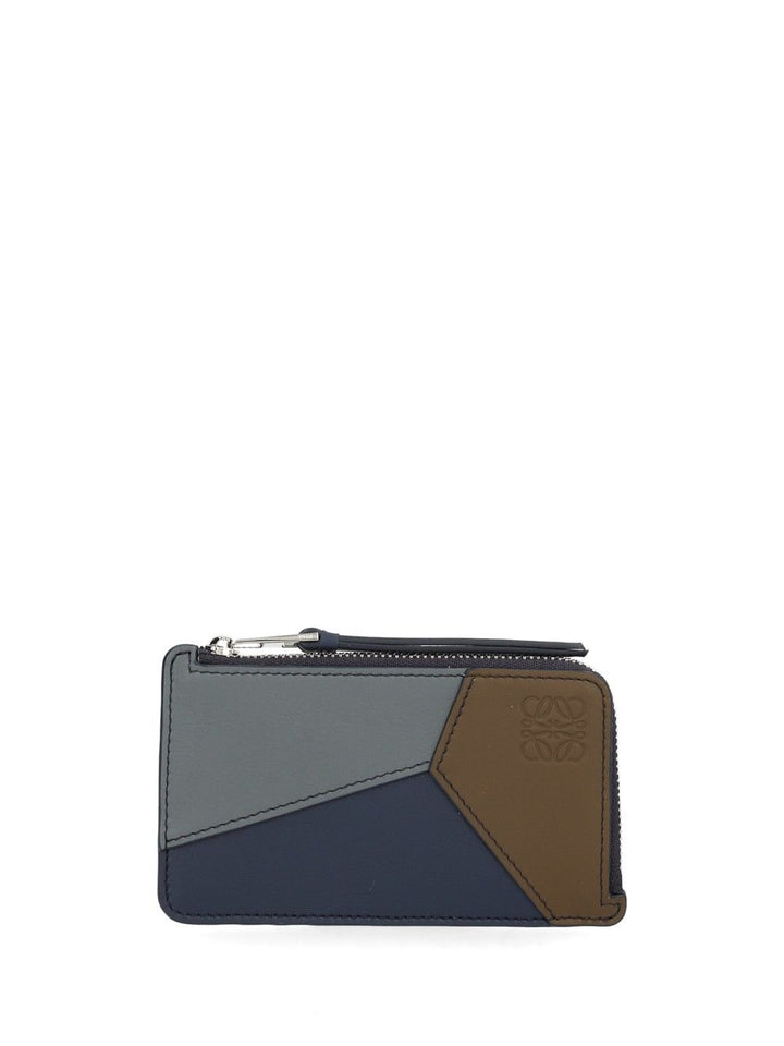 Loewe Puzzle Card Holder And Coin Purse In Calfskin Wallets - Multicolor | 7fccea9a5944e5be13069def4d51215cdd7f9b5f