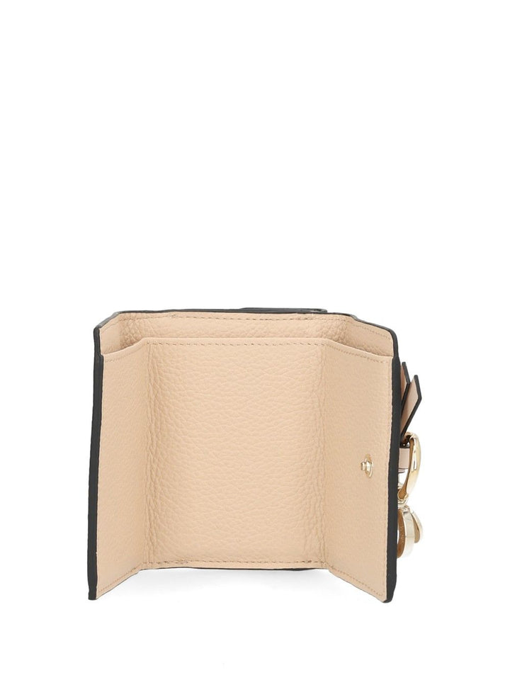 Chloe' Alphabet Folding Wallet Wallets - Rose | e4234f92ec7c1787a178bf16a35e747ef0654294