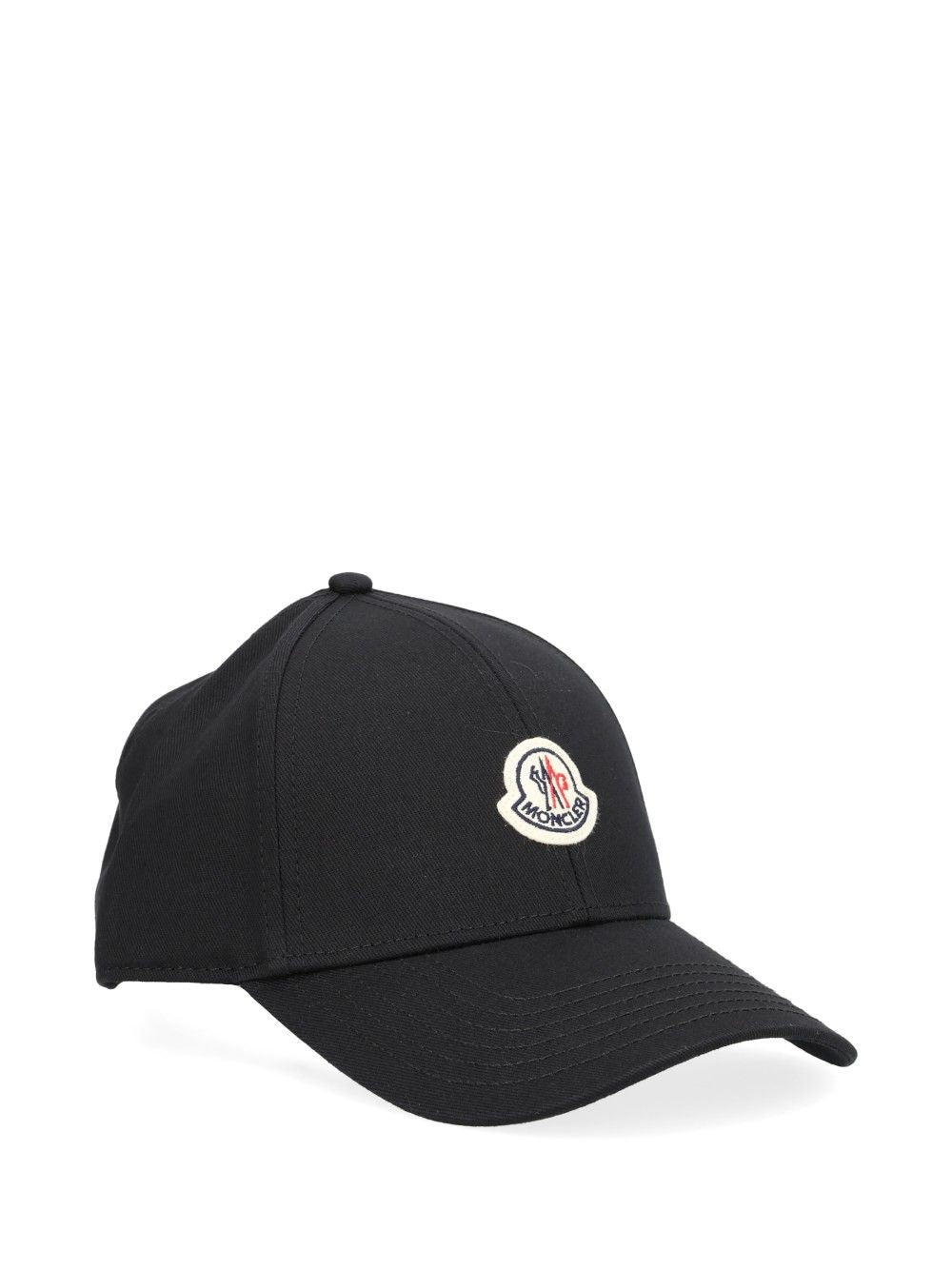 Moncler Cotton Baseball Cap Hats - Black | 396daa5bd4cf61ee6b210e4e83287c08a79b616b