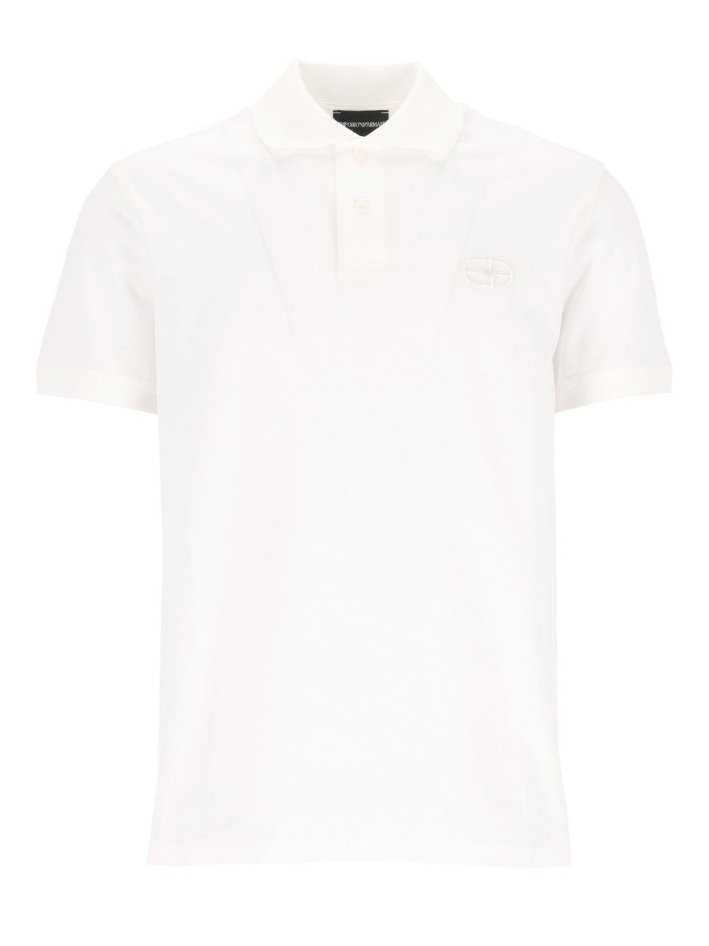 Emporio Armani Cotton Jersey Polo shirt - White | d9b9ababd0a580a33ca9ef36bd31acc2b8e80c85