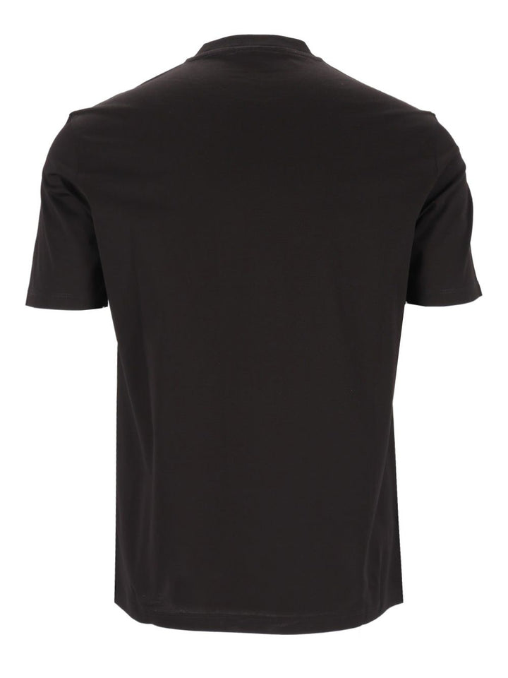 Emporio Armani Cotton T-Shirt - Black | 3820c2cb8d57fb1232ff5966b7d2b5acb9544492