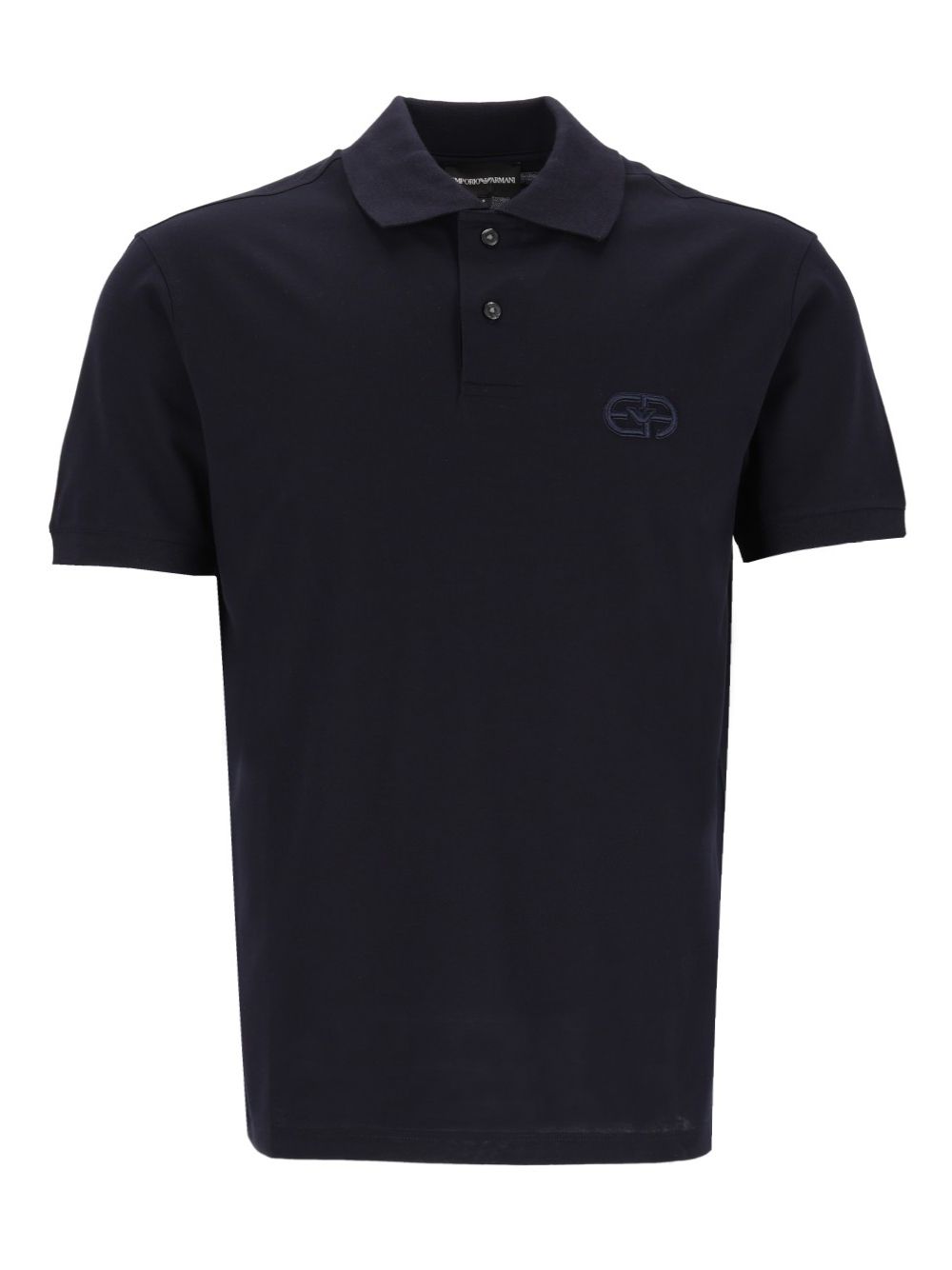 Emporio Armani Cotton Jersey Polo shirt - Blue | 70272d7ede1c8d31fd725cbaf746b678000d72a3
