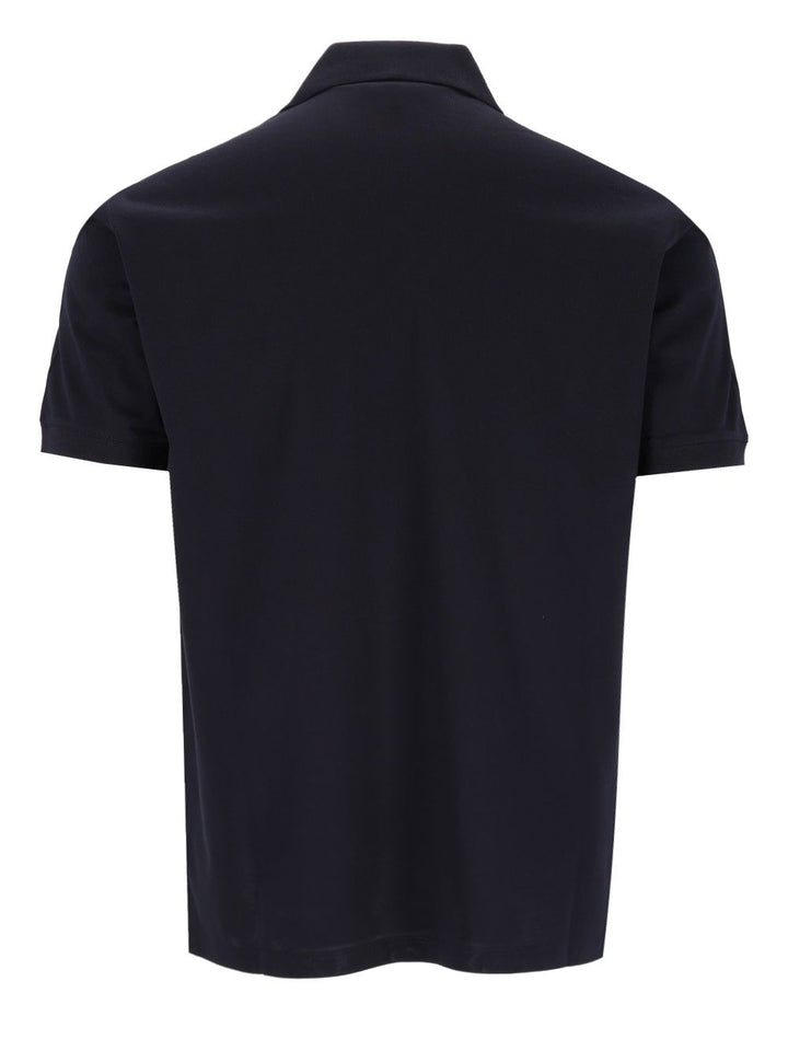 Emporio Armani Cotton Jersey Polo shirt - Blue | 17562199e4f7f3eb9339a706daeccc9a5adec3ba