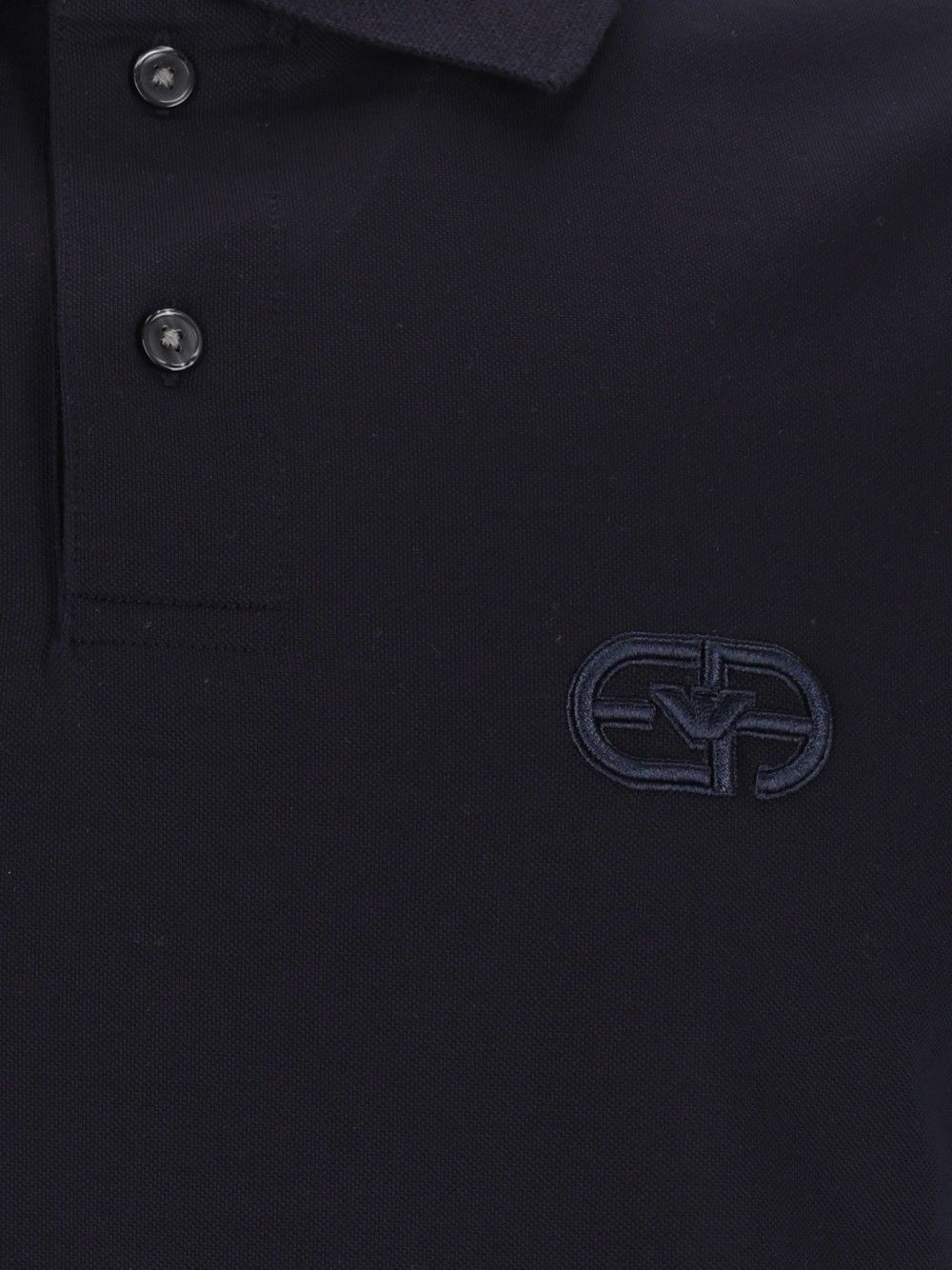 Emporio Armani Cotton Jersey Polo shirt - Blue | da0aac7ebf332c10675a0c31ca778c4f93c8e3bc