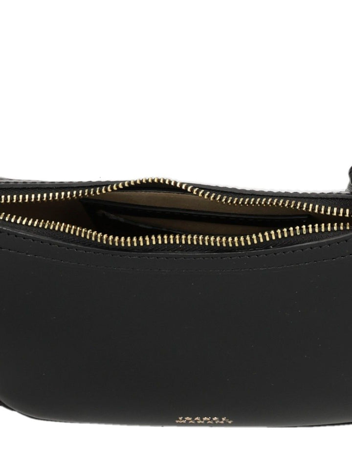 Isabel Marant Oskan Moon Bag Crossbody Bags - Black | 32de7c187d83868217746ee2d3c6a7609ddd2273