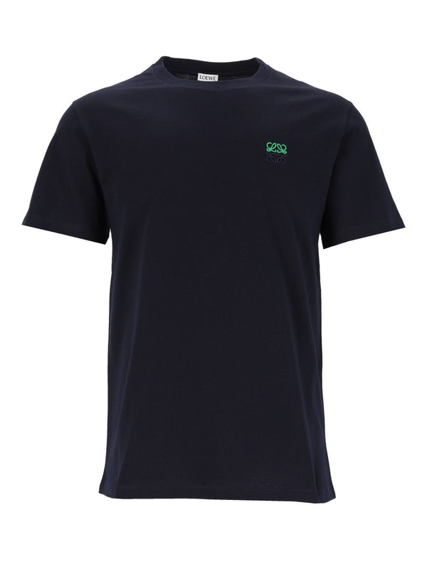Regular Fit Cotton T-Shirt Blue
