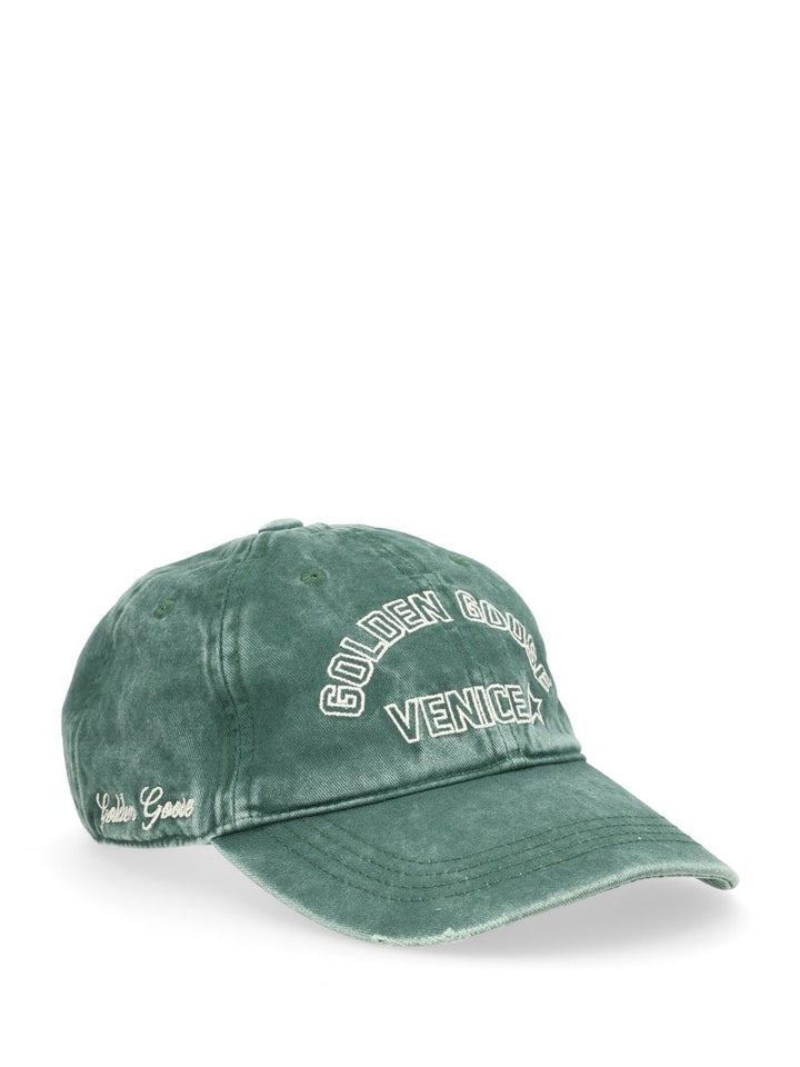 Golden Goose Deluxe Brand Baseball Cap Hats - Green | 352390c2925be5d77a0028350efc158867ffe68f