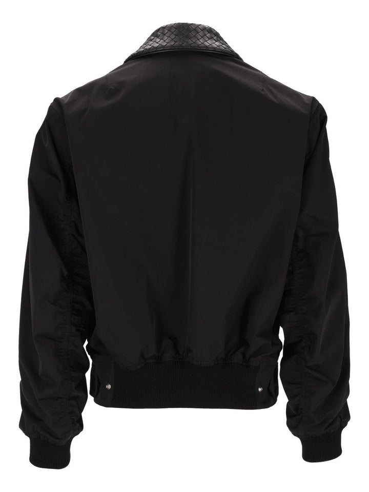 Bottega Veneta Padded Nylon Bomber Jacket Jackets - Black | 43a18b38bb2fcc8d2f4f9a7486f365facd8b622d