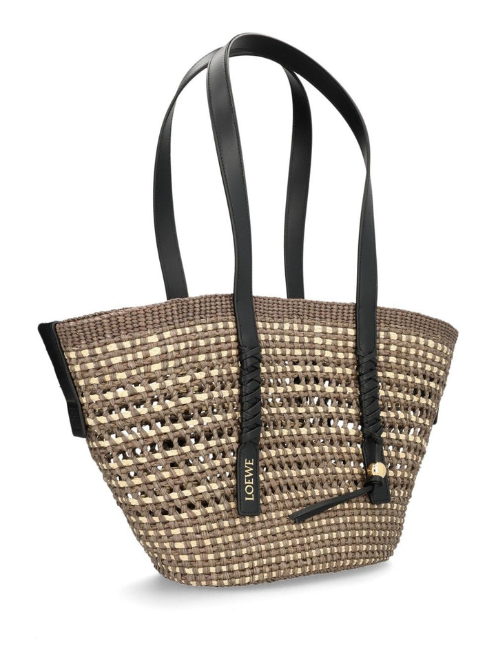 Loewe The Braid Basket Bag Shoulder Bags - Brown | 47082e034fe0ea4cef31347475068f21d232dee3