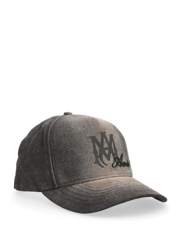 Amiri Ma Script Baseball Cap Hats - Black | bad49c174b31d63f20f2aa7aa63c0256a2da2fbb
