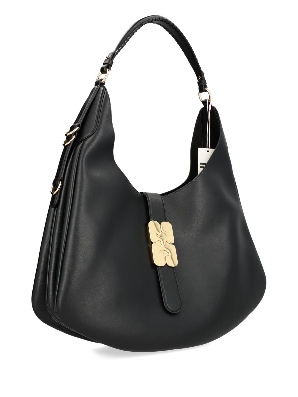 Ganni Kat Large Bag Shoulder Bags - Black | 085108f161af6546f50c60566dd5f5c817e8bb51