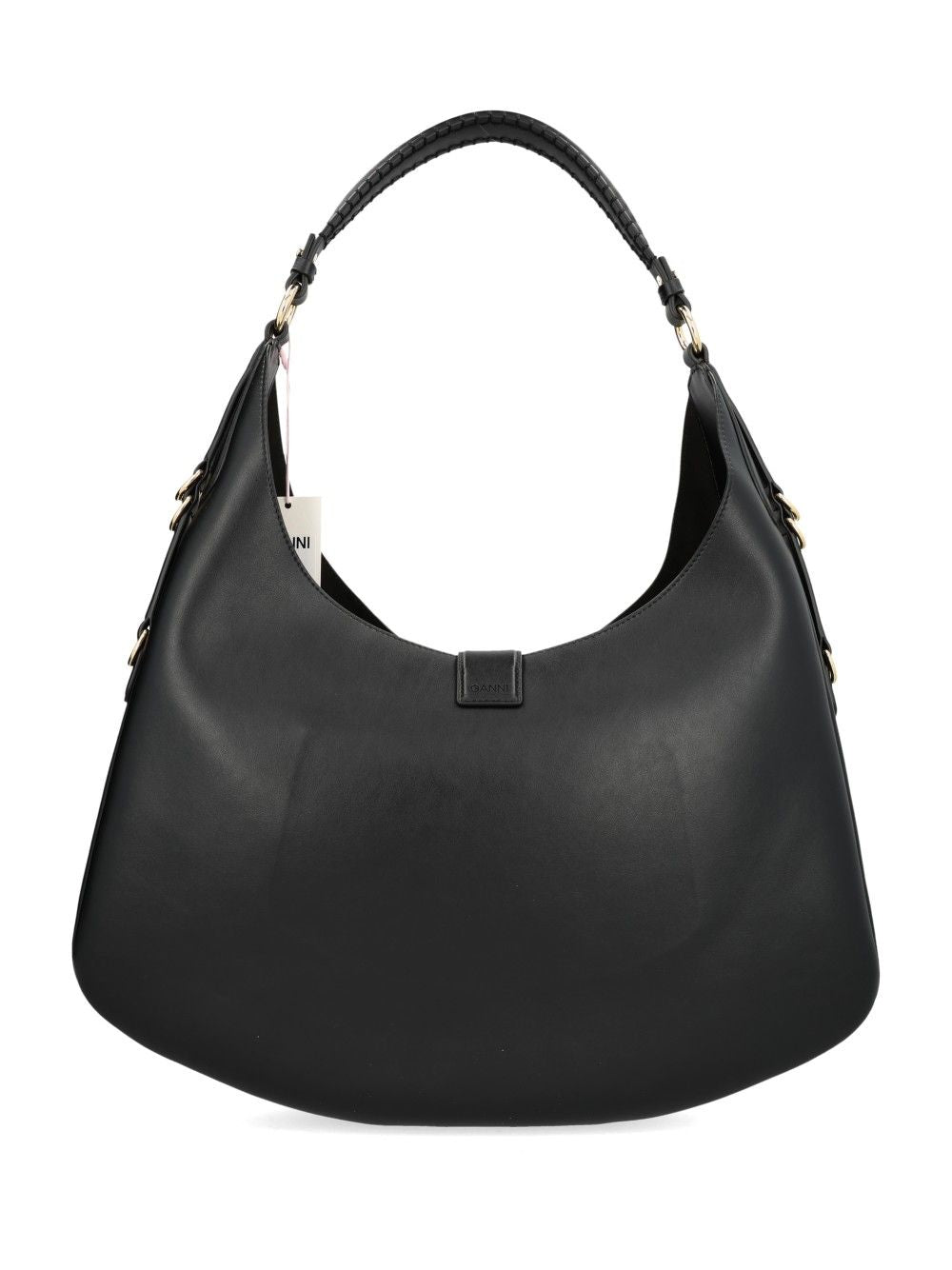 Ganni Kat Large Bag Shoulder Bags - Black | 33856c5836bf03e8ca79969f552f53660905f26c