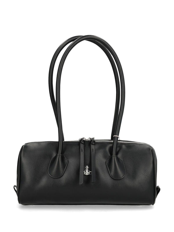 Polly Bowling Bag Shoulder Bags Black
