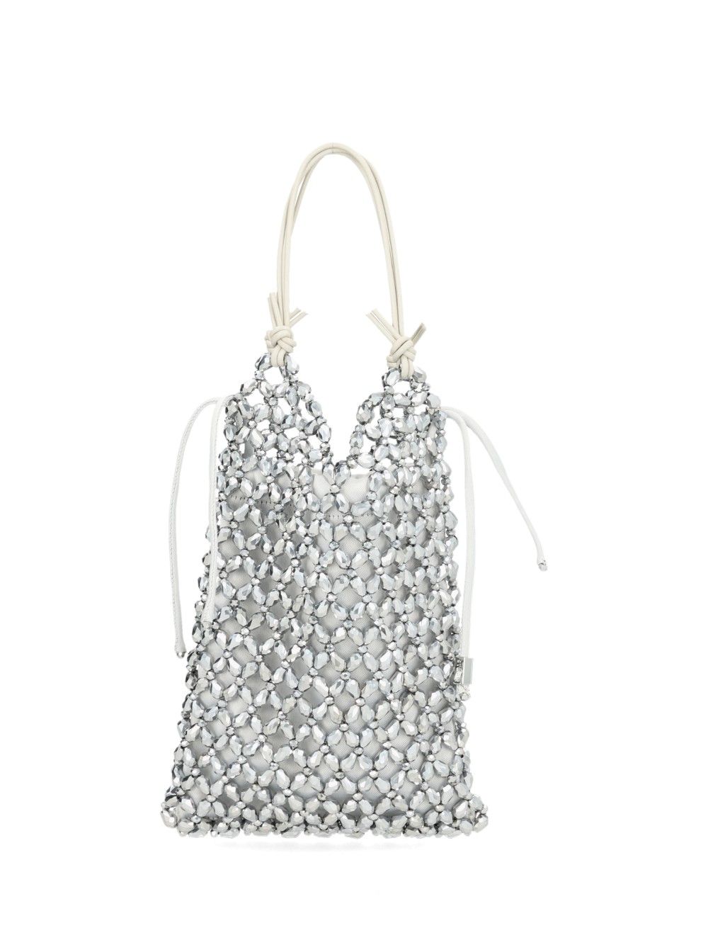 Staud Karla Eclipse  Bag Handbags - Silver | 0fff31bb74e3420f1c00012535ecd1f069ae0599