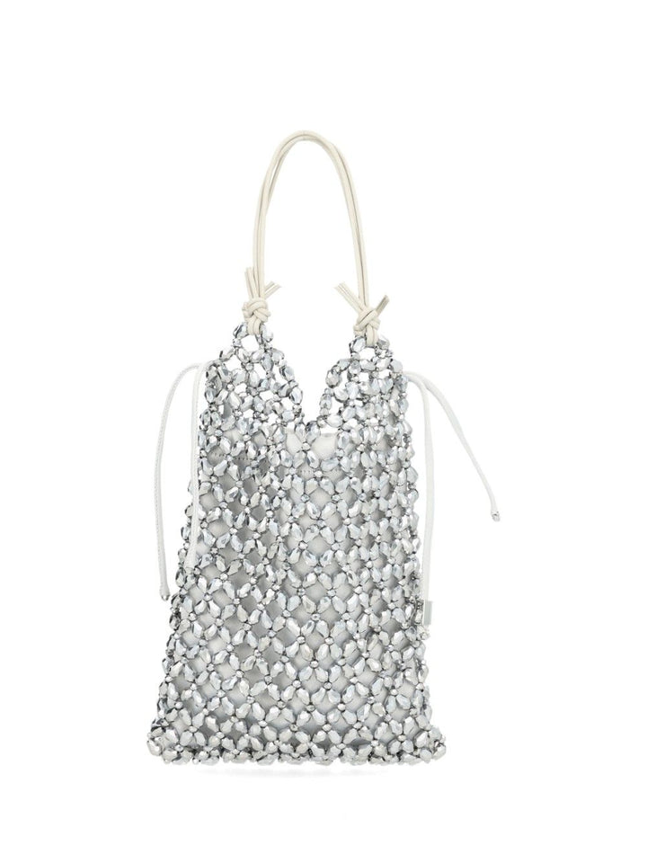 Staud Karla Eclipse  Bag Handbags - Silver | 0fff31bb74e3420f1c00012535ecd1f069ae0599