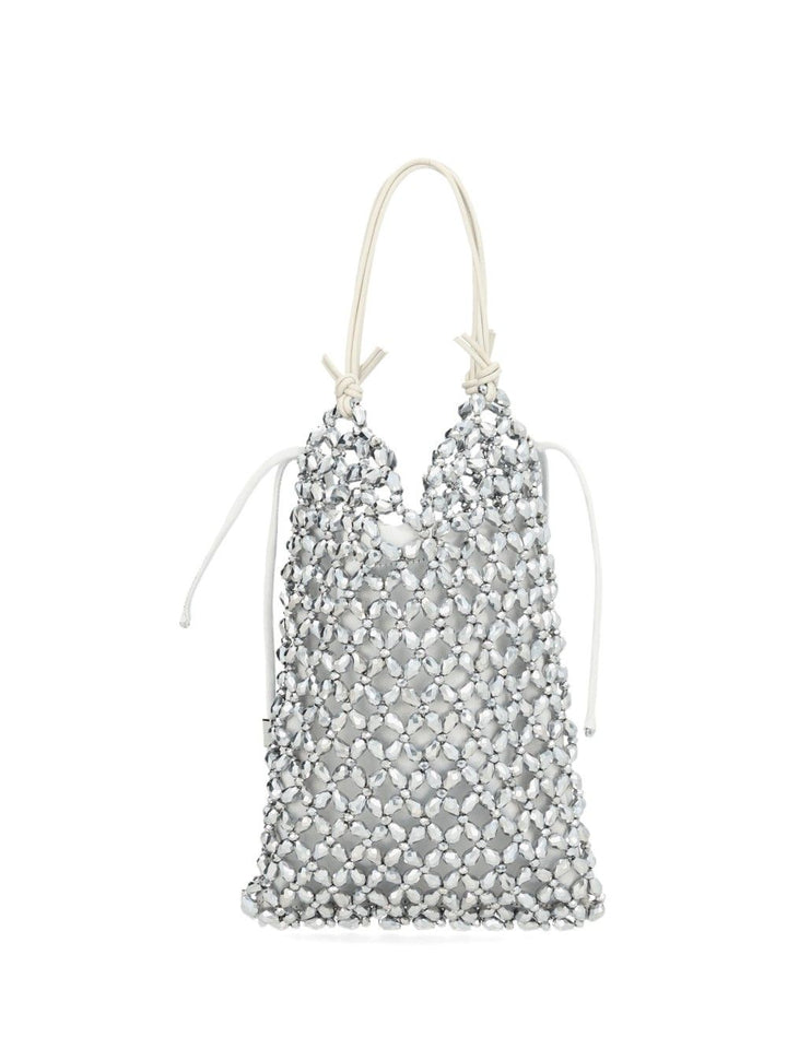 Staud Karla Eclipse  Bag Handbags - Silver | 2de82bad74a74910fbb915df6e8979c29c4d909e