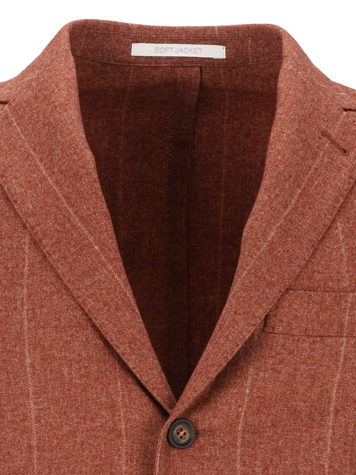 Eleventy Giacca Mono Petto Soft Jackets - Brown | a182dc5debcc50f2b536d0daaacd21792fe25f38