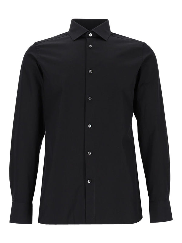 Trofeo Cotton Shirt Black