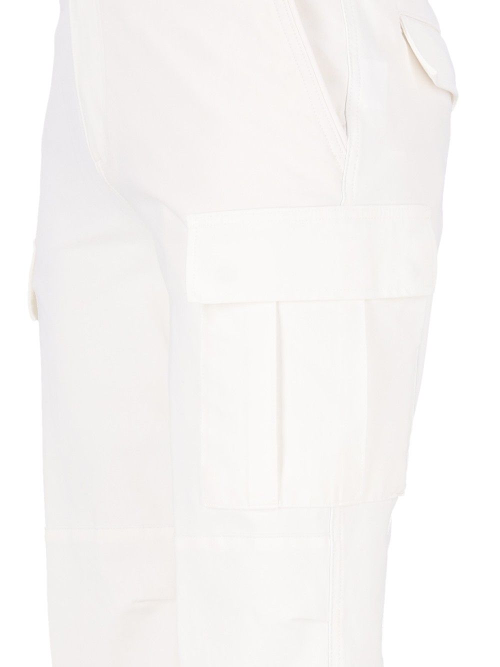 Eleventy Pantalone Cargo Trousers - White | 88fa3d0733fb236d565c69d91ff9c1cd30d45ae1