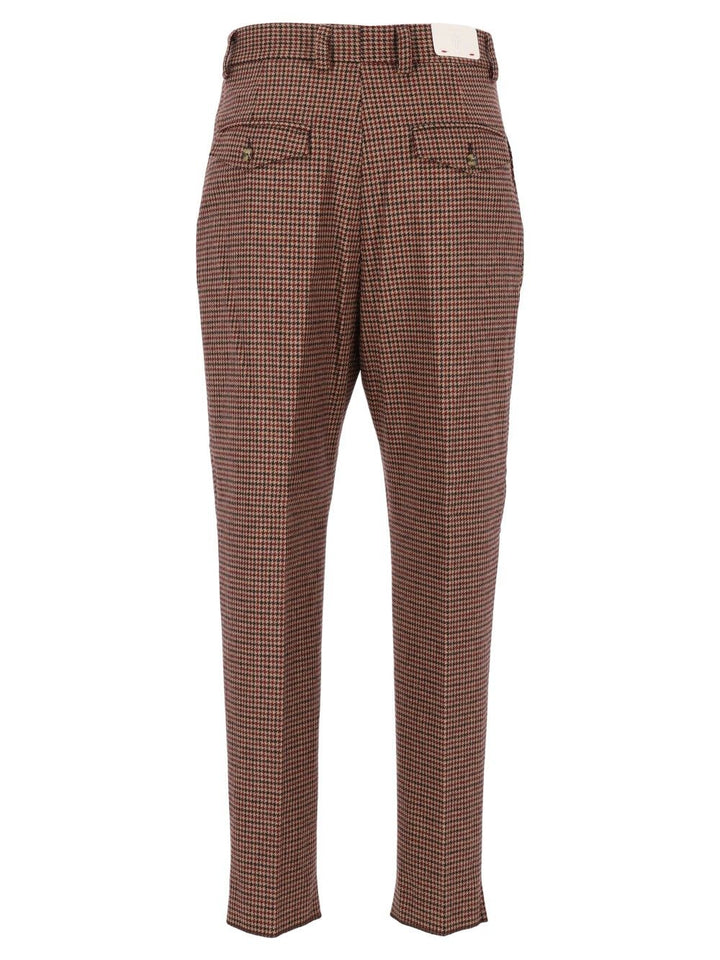 Eleventy Pantalone Una Pence Trousers - Brown | 6ccb5f027a330baf345157071699245be2560983