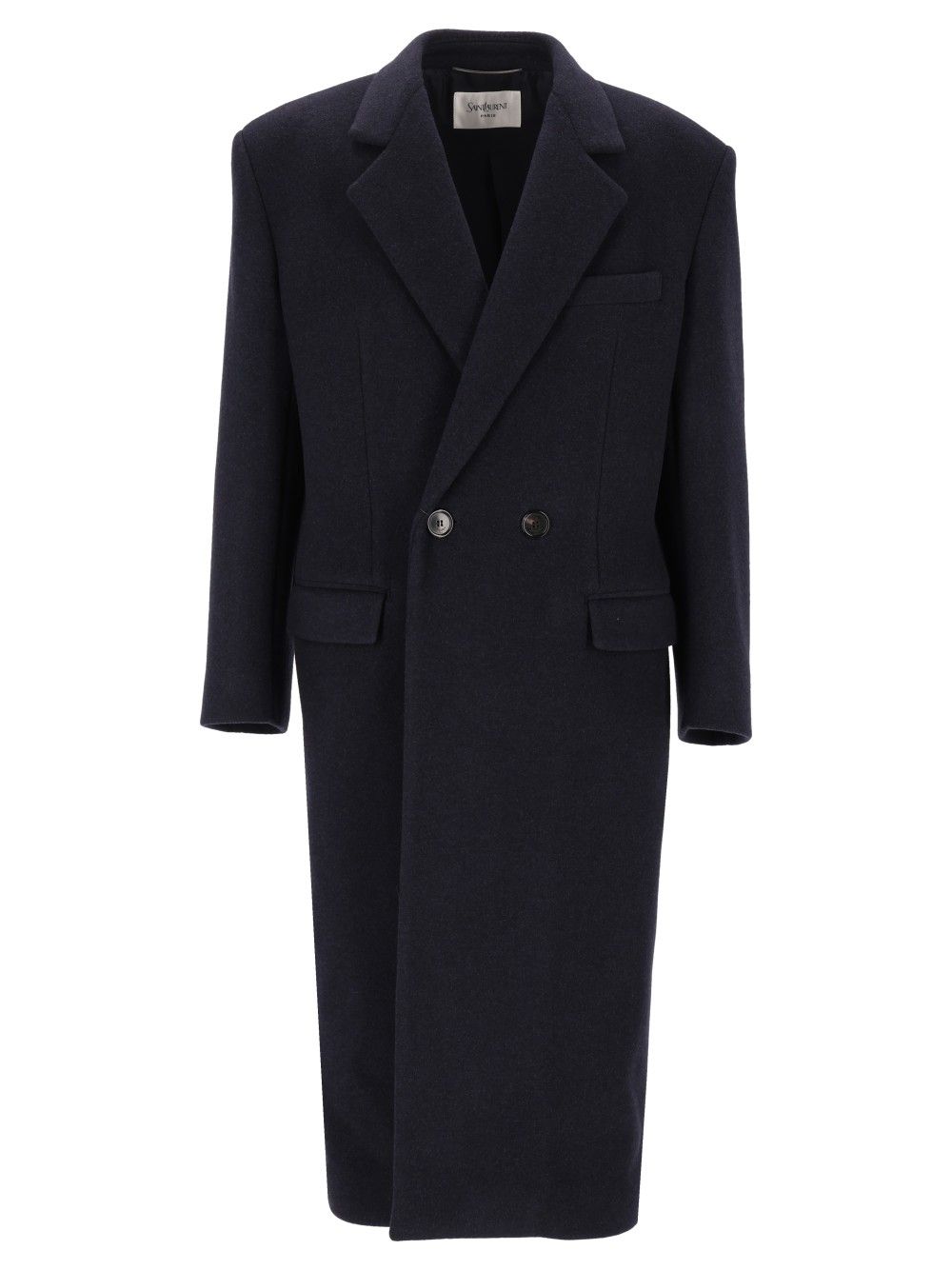 Saint Laurent Manteau Base Vintage Coats - Blue | 7881b17969603163cac551e01e4cb068004af816