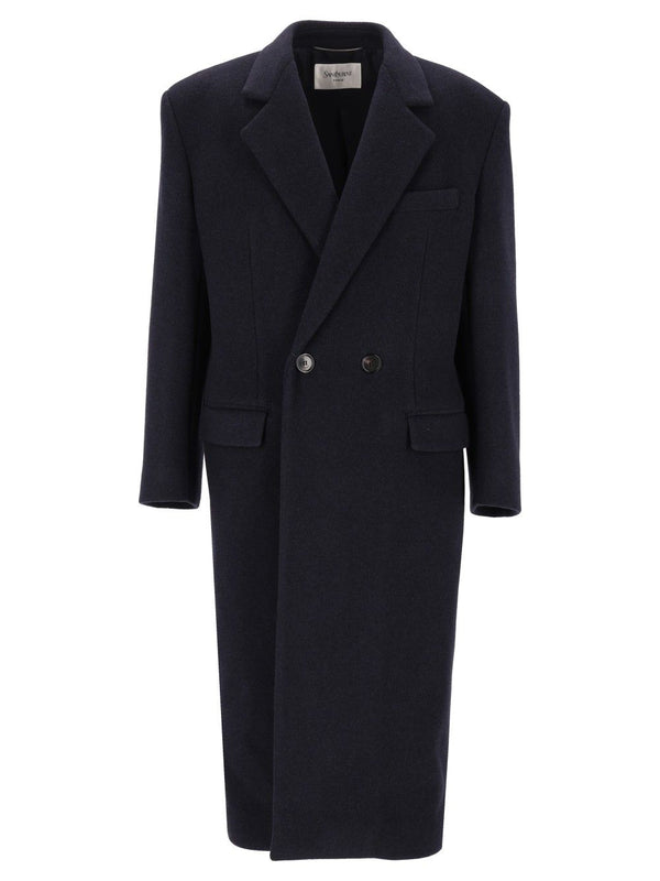 Manteau Base Vintage Coats Blue