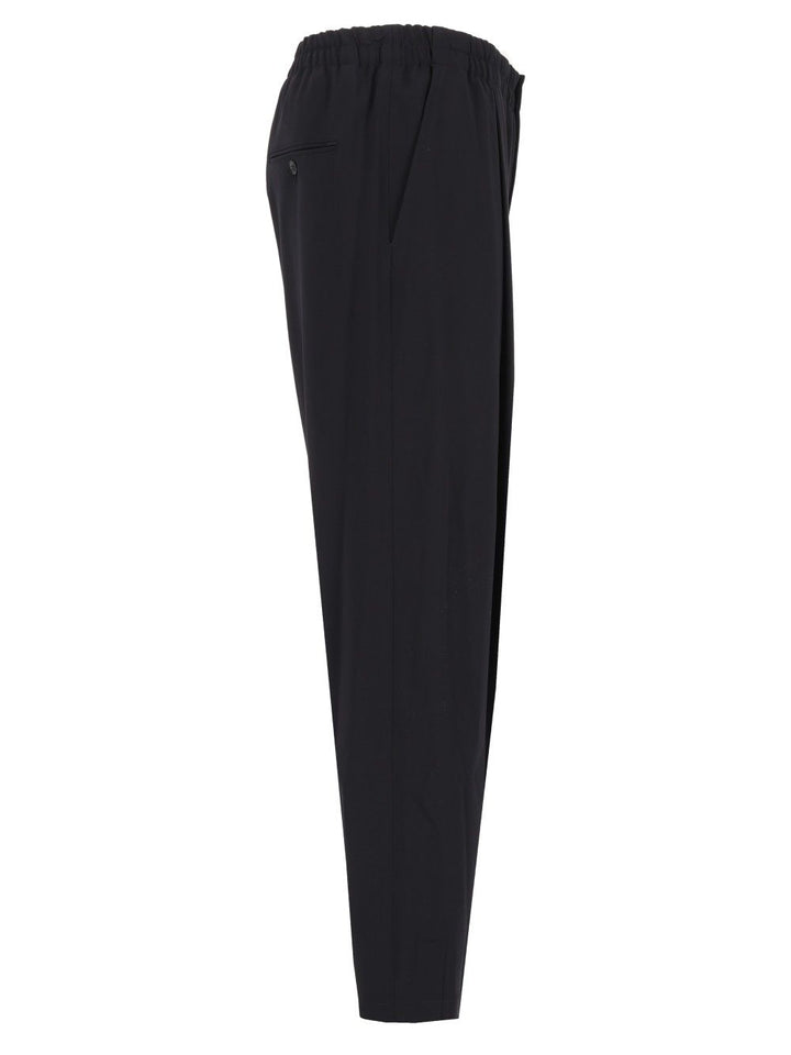 Giorgio Armani Single-Pleated Trousers - Blue | cbc8aff6c970cf4f732d35ee4d533c41fda4d604