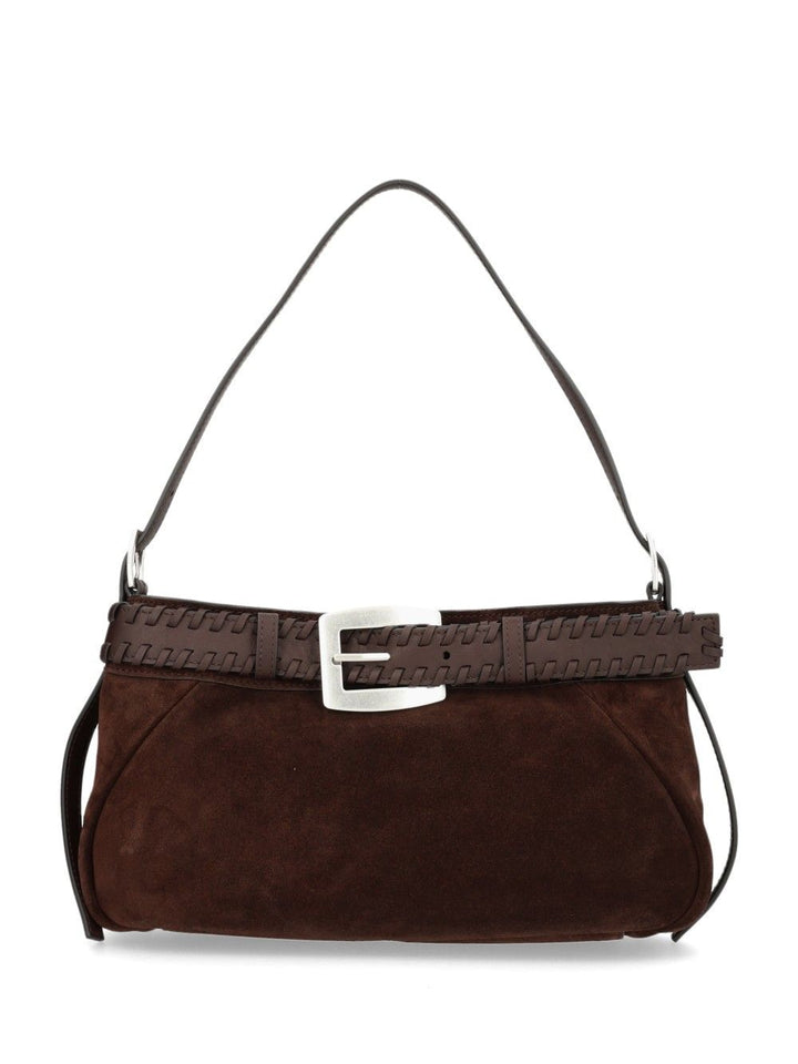 Staud Brooklyn Husk Shoulder Bag Shoulder Bags - Brown | 8e2b83c7ebb9210523738bf28472e4ea31855001