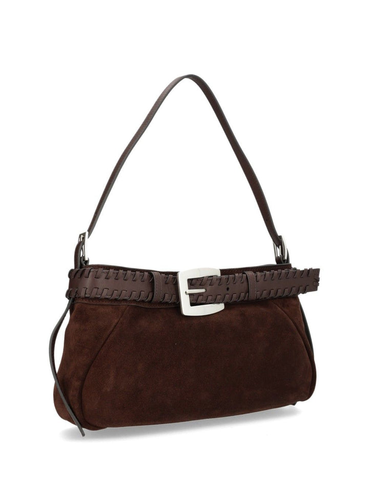 Staud Brooklyn Husk Shoulder Bag Shoulder Bags - Brown | 274f9bb41630ad397a47adb903d9b5f126e78c39