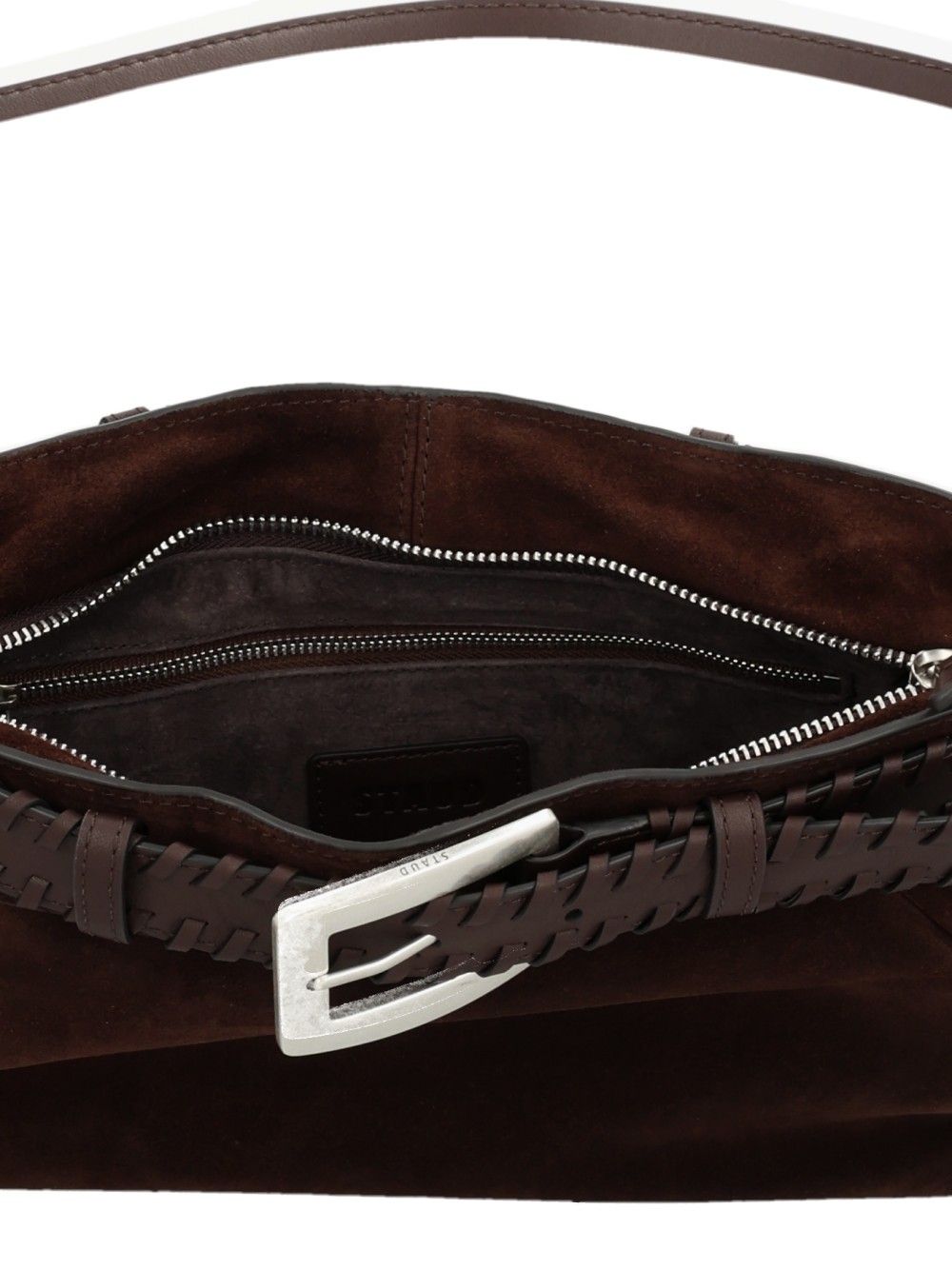Staud Brooklyn Husk Shoulder Bag Shoulder Bags - Brown | f3744d5f09088adc926ef14ae9902246ce946313