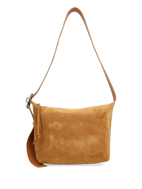 Hobo Loop Crossbody Bags Beige