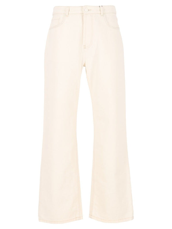 Large Fit Jeans White