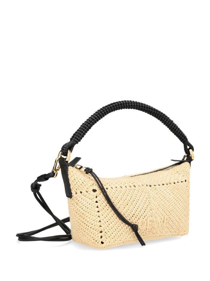 Loewe Cala Mini Raffia Bag Handbags - Beige | 867999cac7148a04b09ed335bea0fbedfbcac830