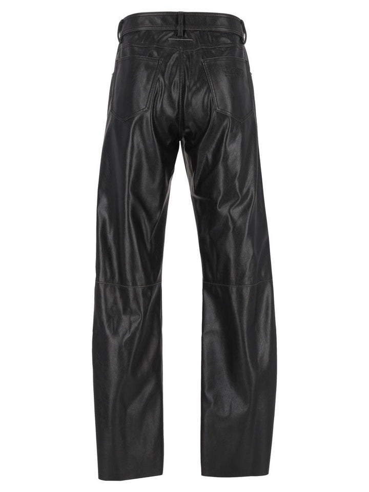 Mm6 Maison Margiela Pants 5 Pockets Jeans - Black | 7ec152df8ef049d81e08953471f00ee40d591088