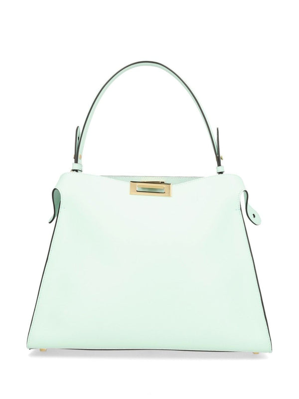 Fendi Way Md Vit.Merrick Shoulder Bags Light Blue