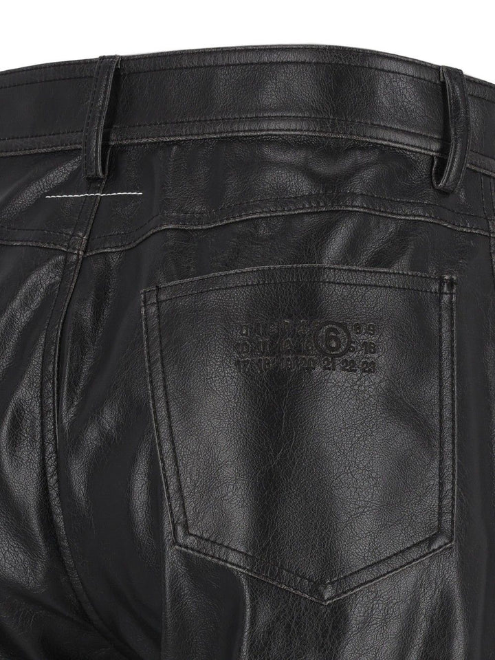 Mm6 Maison Margiela Five-Pocket Trousers Jeans - Black | 613edd84339081936871b22ec89939c35c0c8c9c