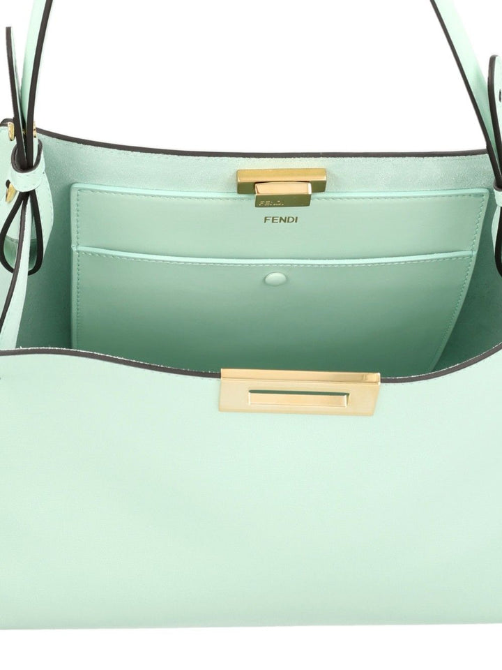 Fendi Fendi Way Medium Bag Shoulder Bags - Light blue | 56af119beb20674f6ba33529d57366a7eaec376e