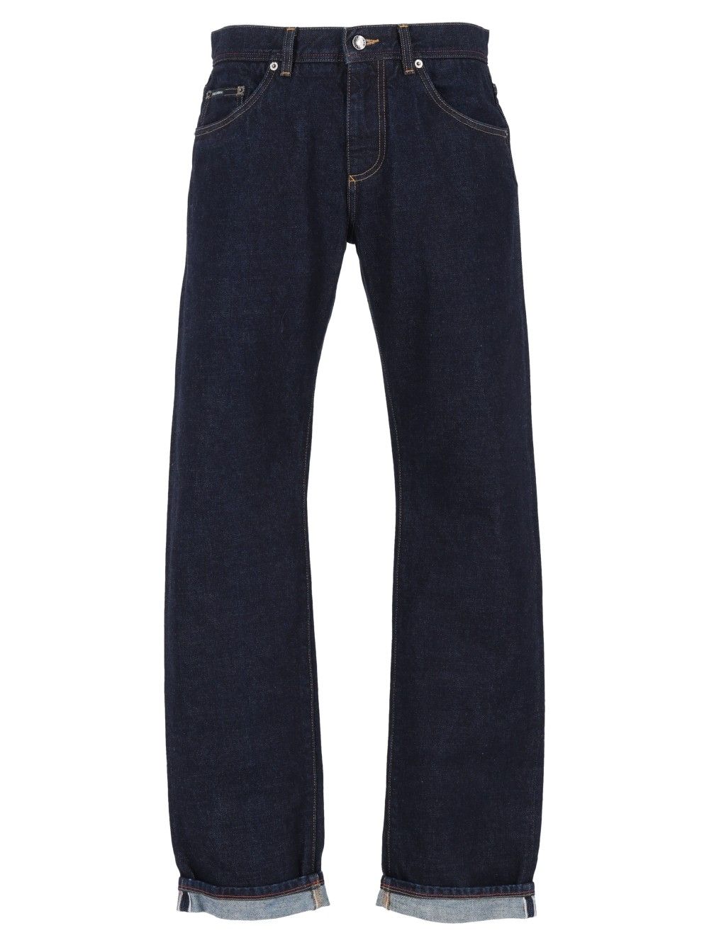 Dolce & Gabbana Jeans With Embroidery Trousers - Blue | 04a4fa42b516d503ad80ea6949b796d0c022b790