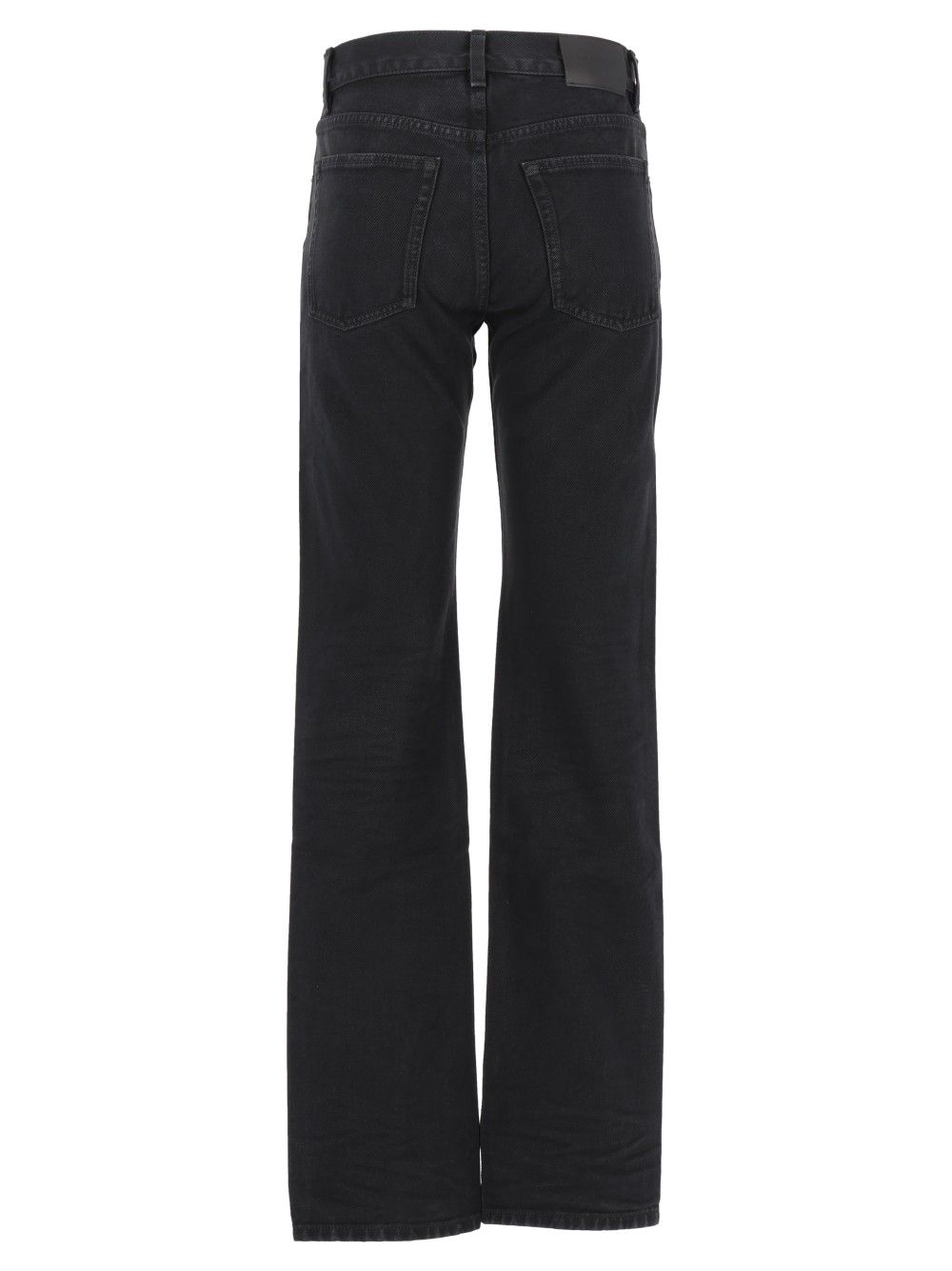 Saint Laurent Relax Straight Jeans - Black | 75cf69615464cef133feeabf0682eb7b74d5fdf4