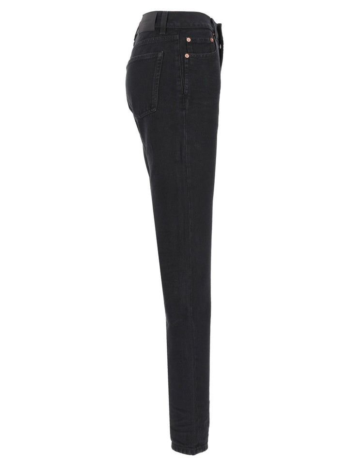 Saint Laurent Relax Straight Jeans - Black | 24e9d4436ff9d819923e6178abec49a77bde0ebb