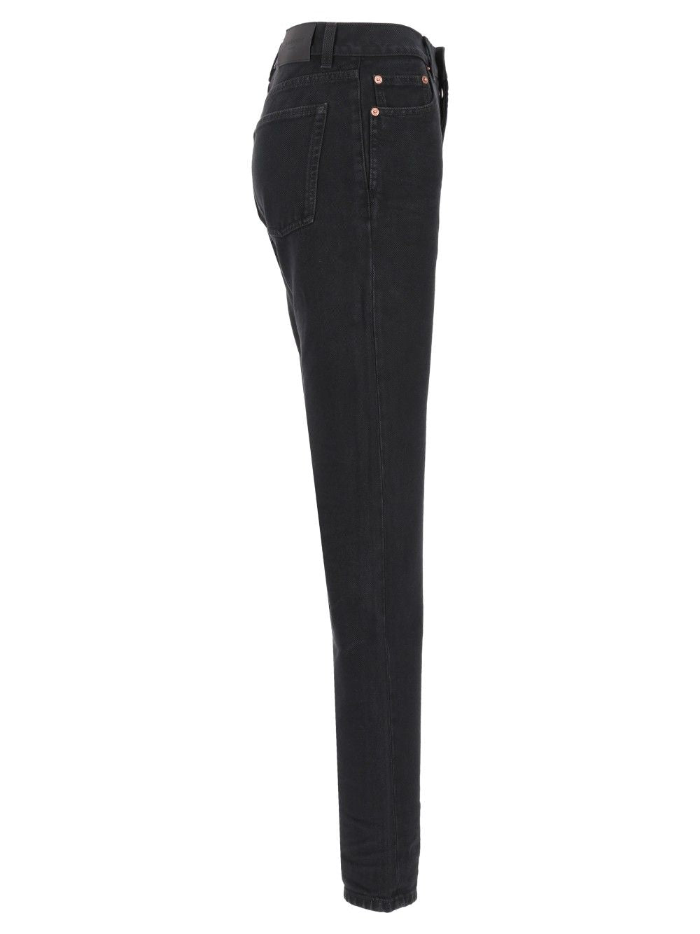 Saint Laurent Relax Straight Jeans - Black | 24e9d4436ff9d819923e6178abec49a77bde0ebb