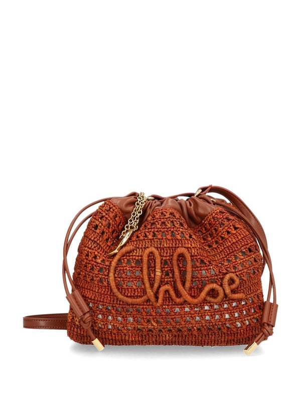 Summer Banana Shoulder Bags Brown