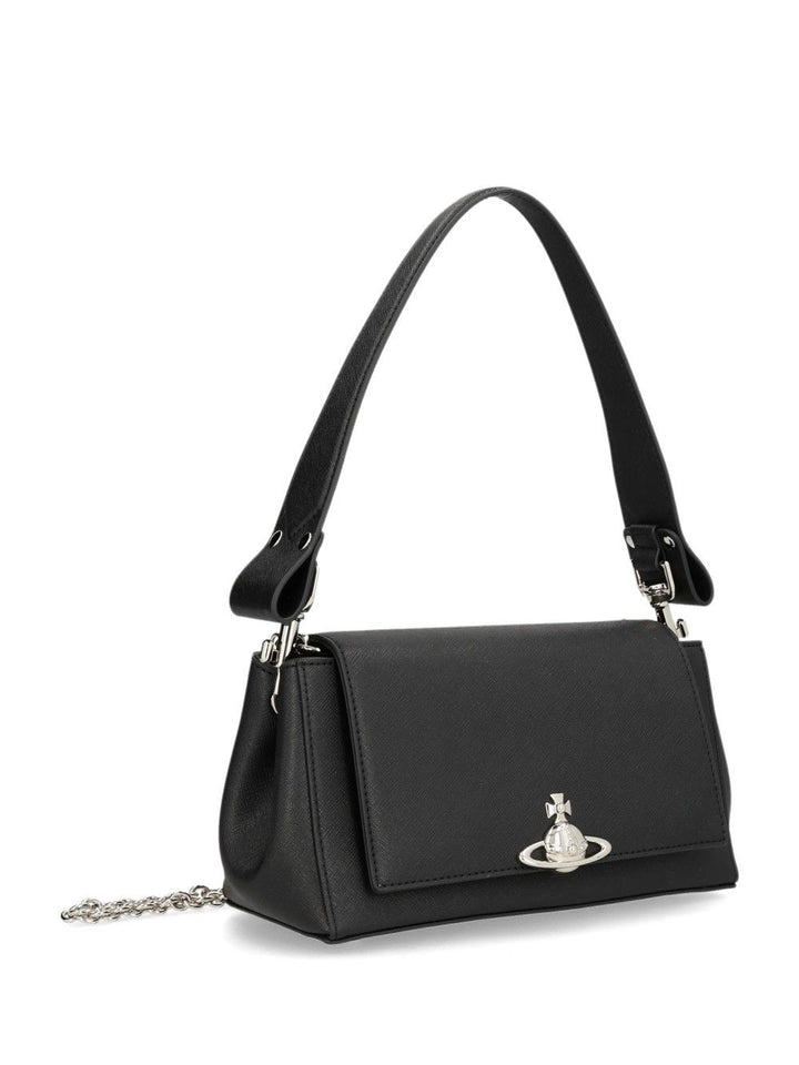Vivienne Westwood Hazel Shoulder Bags - Black | 29b480d0529a553b3ad5d01f3461a3f699725c54